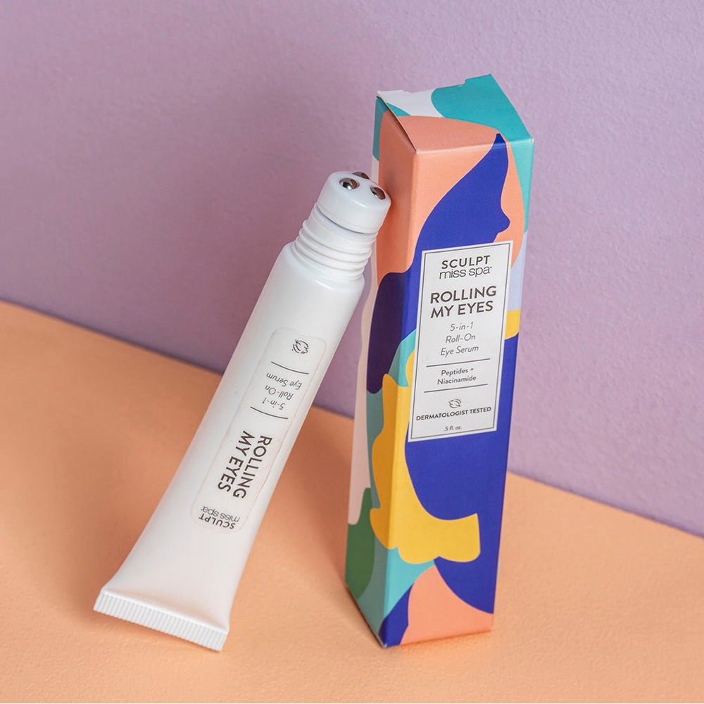 New Miss Spa Rolling My Eyes 5-in-1 Roll-On Eye Serum 0.5 fl. oz.!!๐ฅ๐ฅ๐ฅ - Picture 2 of 16